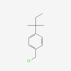 molecular formula C12H17Cl B1583107 α-氯-4-(叔-戊基)甲苯 CAS No. 28162-11-0
