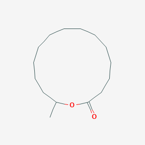 molecular formula C15H28O2 B1583109 15-Methyloxacyclopentadecan-2-one CAS No. 32539-85-8