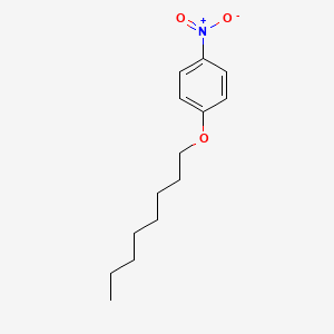 molecular formula C14H21NO3 B1583111 1-硝基-4-(辛氧基)苯 CAS No. 49562-76-7