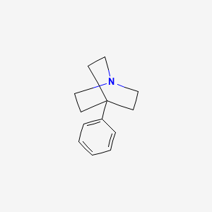 molecular formula C13H17N B1583112 4-Phenylquinuclidine CAS No. 51069-11-5