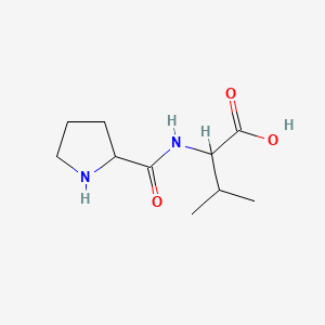 molecular formula C10H18N2O3 B1583113 H-Pro-Val-OH CAS No. 52899-09-9