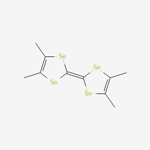 molecular formula C10H12Se4 B1583116 四甲基四硒富瓦烯 CAS No. 55259-49-9