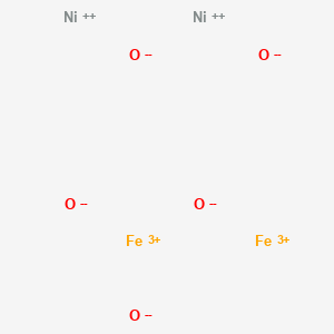 molecular formula Fe2Ni2O5 B1583130 Diiron nickel tetraoxide CAS No. 12168-54-6