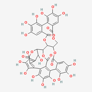 molecular formula C41H26O26 B1583131 卡斯塔拉金 CAS No. 24312-00-3