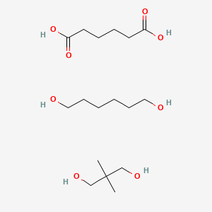 molecular formula C17H36O8 B1583132 Poly(1,6-hexanediol/neopentyl glycol-alt-adipic acid) CAS No. 25214-14-6