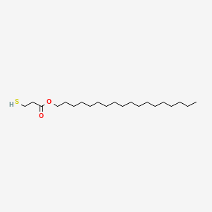 molecular formula C21H42O2S B1583134 Propanoic acid, 3-mercapto-, octadecyl ester CAS No. 31778-15-1