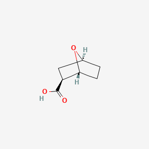 molecular formula C7H10O3 B1583139 endo-7-Oxabicyclo(2.2.1)heptane-2-carboxylic acid CAS No. 38263-56-8