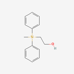 molecular formula C15H18OSi B1583140 2-(Methyldiphenylsilyl)ethanol CAS No. 40438-48-0