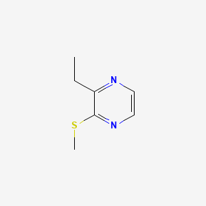 molecular formula C7H10N2S B1583148 2-Ethyl-3-(methylthio)pyrazine CAS No. 72987-62-3