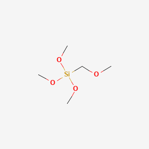 molecular formula C5H14O4Si B1583163 Trimethoxy(methoxymethyl)silane CAS No. 22859-36-5