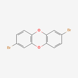 molecular formula C12H6Br2O2 B1583168 2,7-Dibromodibenzo-P-dioxin CAS No. 39073-07-9