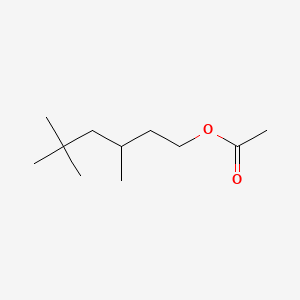 molecular formula C11H22O2 B1583175 3,5,5-Trimethylhexyl acetate CAS No. 58430-94-7