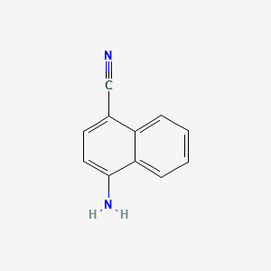 molecular formula C11H8N2 B1583176 4-Amino-1-naphthalenecarbonitrile CAS No. 58728-64-6