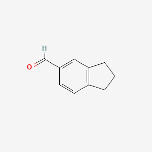 molecular formula C10H10O B1583184 Indan-5-carbaldehyde CAS No. 30084-91-4
