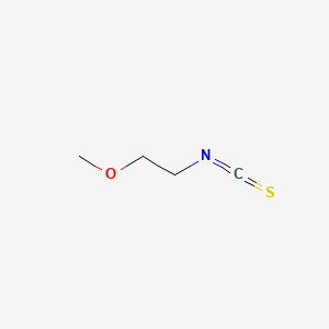 molecular formula C4H7NOS B1583187 2-甲氧基乙基异硫氰酸酯 CAS No. 38663-85-3