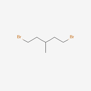 molecular formula C6H12Br2 B1583193 1,5-Dibromo-3-methylpentane CAS No. 4457-72-1
