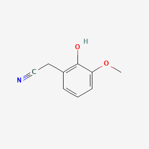 2-Hydroxy-3-methoxyphenylacetonitrile