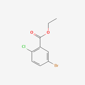 molecular formula C9H8BrClO2 B1583205 Ethyl 5-bromo-2-chlorobenzoate CAS No. 76008-73-6