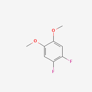 molecular formula C8H8F2O2 B1583206 1,2-二氟-4,5-二甲氧基苯 CAS No. 203059-80-7