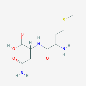 molecular formula C9H17N3O4S B1583208 Methionylasparagine CAS No. 36261-61-7