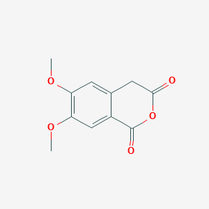 molecular formula C11H10O5 B1583211 6,7-dimethoxy-4H-isochromene-1,3-dione CAS No. 5653-42-9