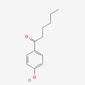 molecular formula C12H16O2 B1583213 1-(4-羟基苯基)己酮 CAS No. 2589-72-2