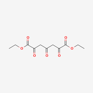 molecular formula C11H14O7 B1583221 二乙酸二乙酯-2,4,6-三酮 CAS No. 68854-18-2