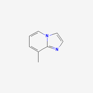 molecular formula C8H8N2 B1583224 8-Methylimidazo[1,2-a]pyridine CAS No. 874-10-2