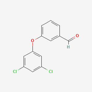molecular formula C13H8Cl2O2 B1583231 3-(3,5-Dichlorophenoxy)benzaldehyde CAS No. 81028-92-4