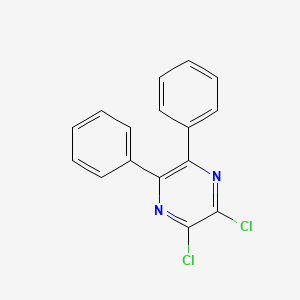 molecular formula C16H10Cl2N2 B1583236 2,3-Dichloro-5,6-diphenylpyrazine CAS No. 57038-62-7