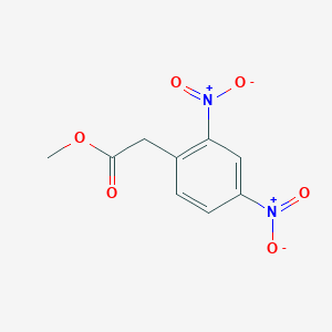 molecular formula C9H8N2O6 B1583239 Methyl 2-(2,4-dinitrophenyl)acetate CAS No. 58605-12-2