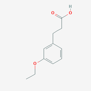 molecular formula C11H14O3 B1583244 3-(3-Ethoxyphenyl)propanoic acid CAS No. 28945-89-3