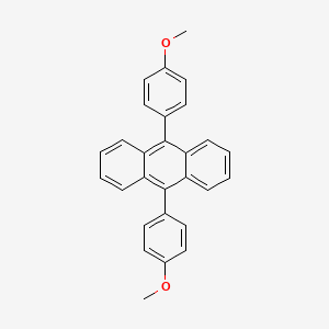 molecular formula C28H22O2 B1583249 9,10-Bis(4-methoxyphenyl)anthracene CAS No. 24672-76-2