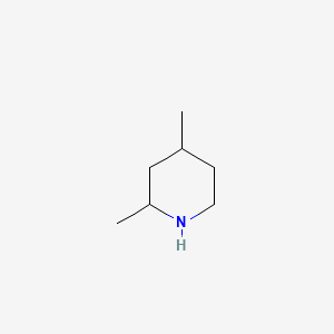 molecular formula C7H15N B1583269 2,4-Dimethylpiperidine CAS No. 6287-19-0