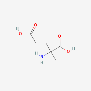 molecular formula C6H11NO4 B1583270 DL-2-Methylglutamic acid CAS No. 71-90-9