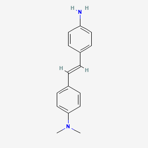 molecular formula C16H18N2 B1583281 4-Amino-4'-(N,N-dimethylamino)stilbene CAS No. 22525-43-5