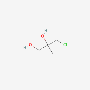 molecular formula C4H9ClO2 B1583283 3-Chloro-2-methylpropane-1,2-diol CAS No. 597-33-1