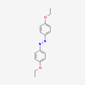 molecular formula C16H18N2O2 B1583289 4,4'-Diethoxyazobenzene CAS No. 588-52-3