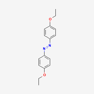 molecular formula C16H18N2O2 B1583289 Diazene, bis(4-ethoxyphenyl)- CAS No. 588-52-3