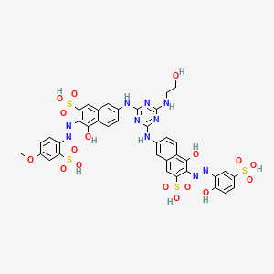 molecular formula C38H32N10O17S4 B1583298 C.I.直接红243 CAS No. 86543-85-3