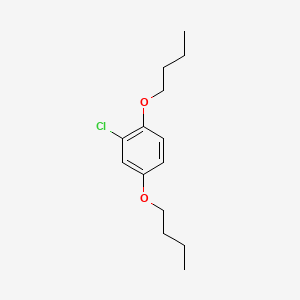 molecular formula C14H21ClO2 B1583300 1-Chloro-2,5-dibutoxybenzene CAS No. 68052-10-8