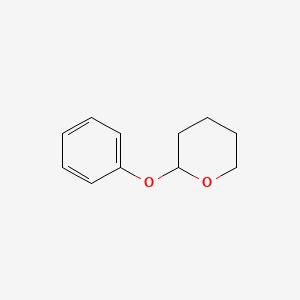 molecular formula C11H14O2 B1583302 2-Phenoxytetrahydropyran CAS No. 4203-50-3