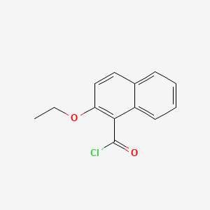 molecular formula C13H11ClO2 B1583308 2-Ethoxy-1-naphthoyl Chloride CAS No. 55150-29-3