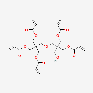 molecular formula C25H32O12 B1583311 季戊四醇五丙烯酸酯 CAS No. 60506-81-2
