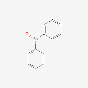molecular formula C12H10OSn B1583341 Diphenyltin oxide CAS No. 2273-51-0