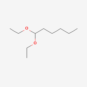 molecular formula C10H22O2 B1583345 1,1-Diethoxyhexane CAS No. 3658-93-3