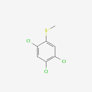 molecular formula C7H5Cl3S B1583351 2,4,5-Trichlorothioanisole CAS No. 4163-78-4