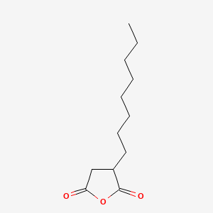 molecular formula C12H20O3 B1583353 n-Octylsuccinic anhydride CAS No. 4200-92-4