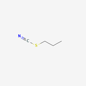 molecular formula C4H7NS B1583354 Propyl thiocyanate CAS No. 4251-16-5