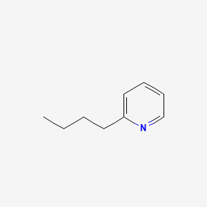 molecular formula C9H13N B1583359 2-Butylpyridine CAS No. 5058-19-5